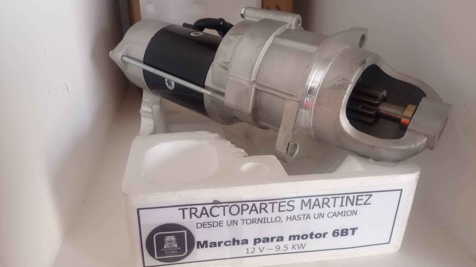 Marcha para motor 6BT — Nueva